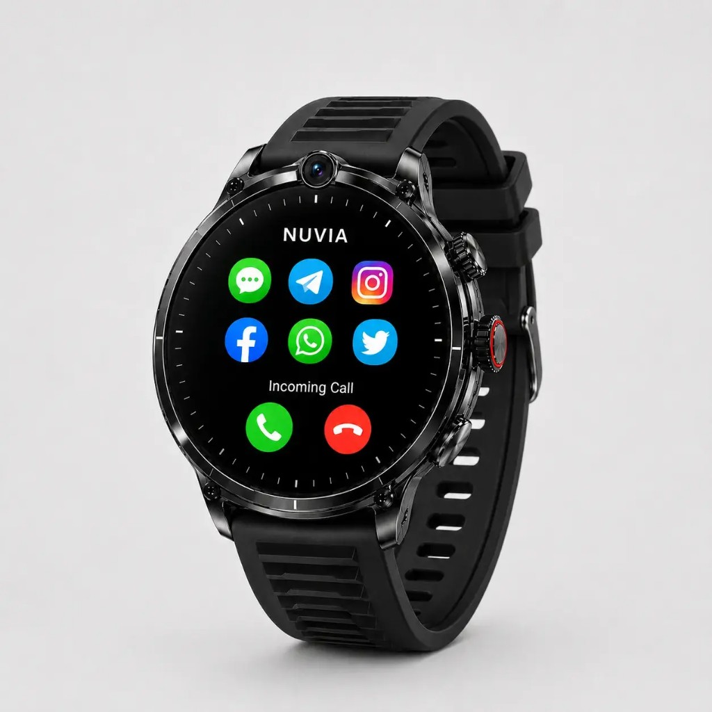 Nuvia smartwatch con notifiche social in tempo reale